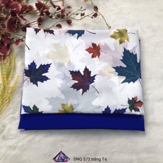 Vải áo dài chiếc lá