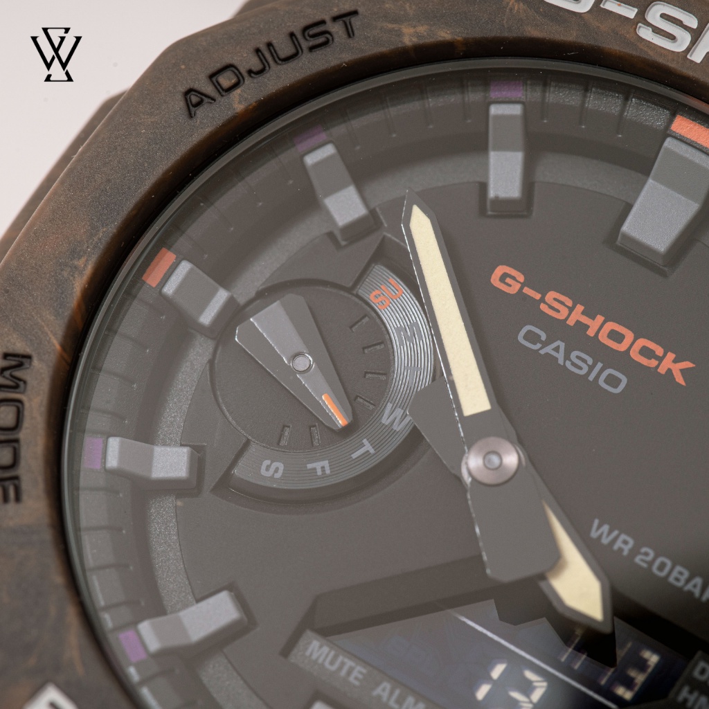 Đồng Hồ Điện Tử Nam Casio G-Shock WATCHSTORE GA-2100FR-5ADR Thiết Kế Mặt Kính Khoáng 45.4mm, Vỏ Và Dây Nhựa Bền Bỉ