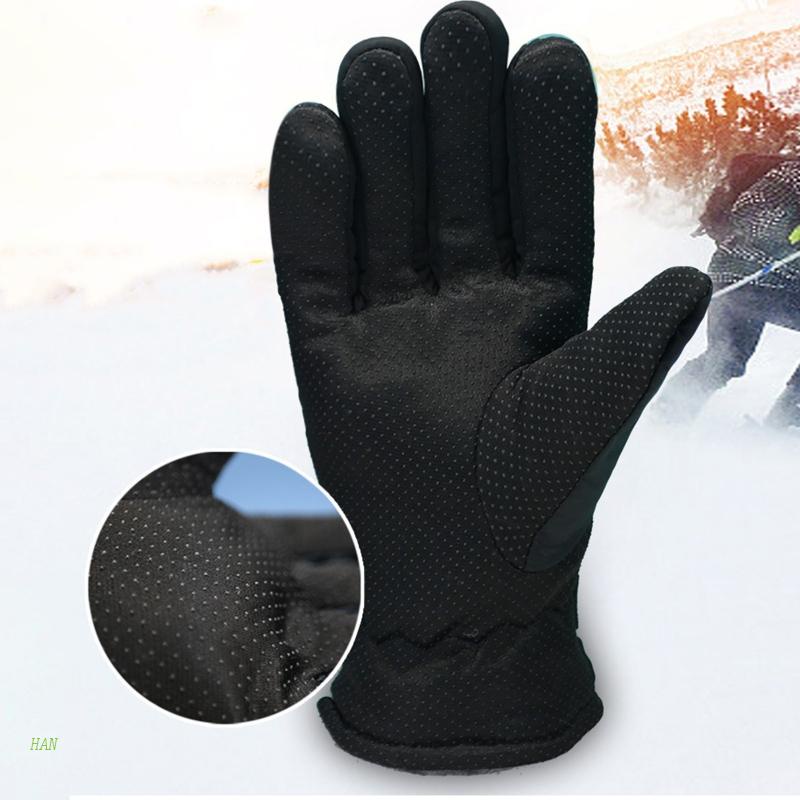 Găng Tay Trượt Tuyết / Leo Núi Lót Lông Cừu Giữ Ấm Mùa Đông Tùy Chỉnh Cho Nam Nữ