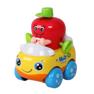 Đồ chơi xe đà hình hoa quả, con vâth ngộ nghĩnh Huile Toys 356A