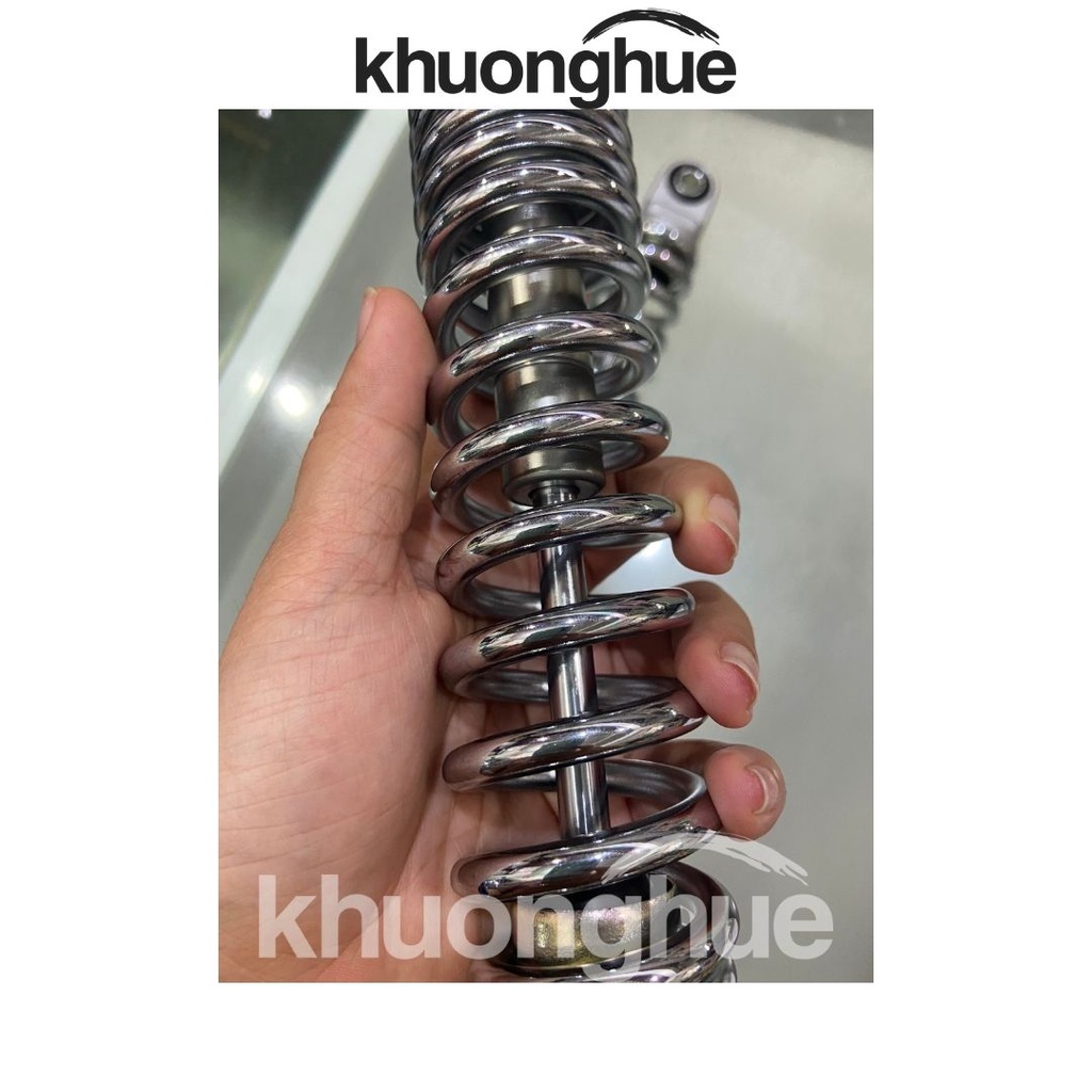 Phuộc sau- Giảm xóc sau (1 BÊN) xe SIRIUS (màu inox) chính hãng Yamaha