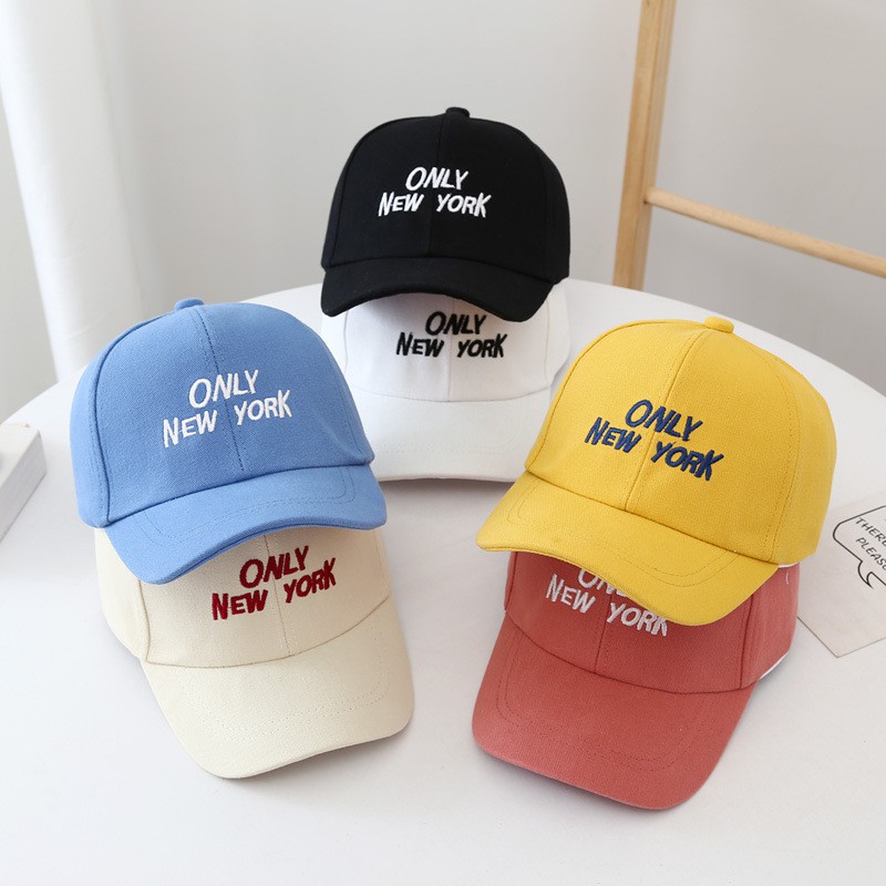 Nón lưỡi trai thêu chữ trẻ trung đáng yêu phong cách thời trang xuân hè cho bé