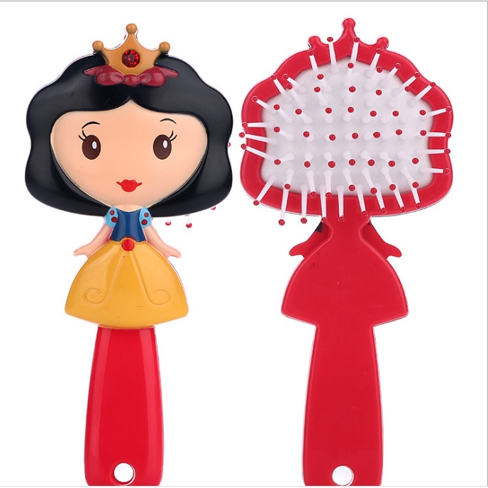 [Hàng mới về] Lược chải tóc mặt hình công chúa hoạt hình