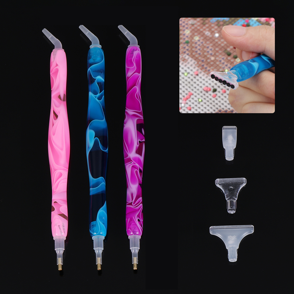 Bút Làm Tranh Đính Đá 5D DIY Bằng Nhựa Resin Chất Lượng Cao
