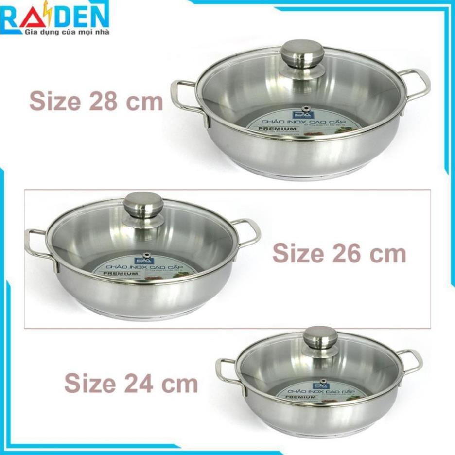 Nồi lẩu inox fivestar 3 đáy đun từ size 24/26/28