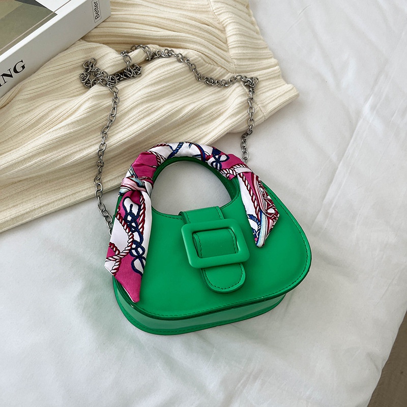 Túi Đeo Vai Màu Trơn Phong Cách Vintage Thời Trang Mùa Hè 2022 Cho Nữ