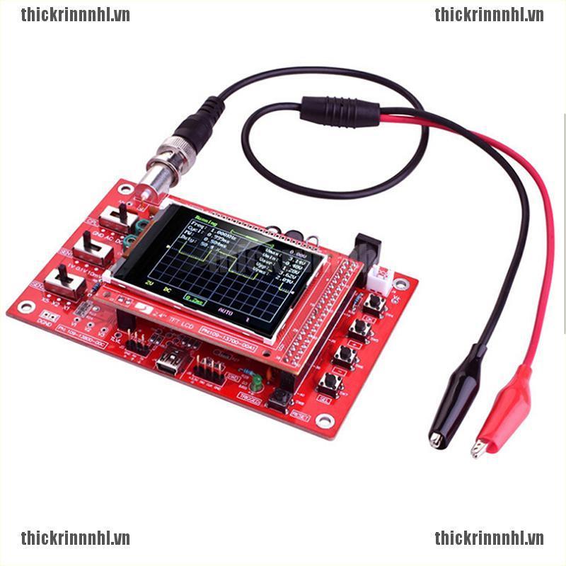 <Hot~new>New dso138 2.4" tft digital oscilloscope acrylic case diy kit smd soldered