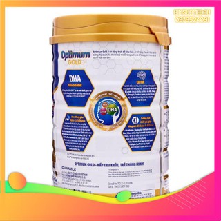 Sữa bột optimum gold 4 850g mẫu mới