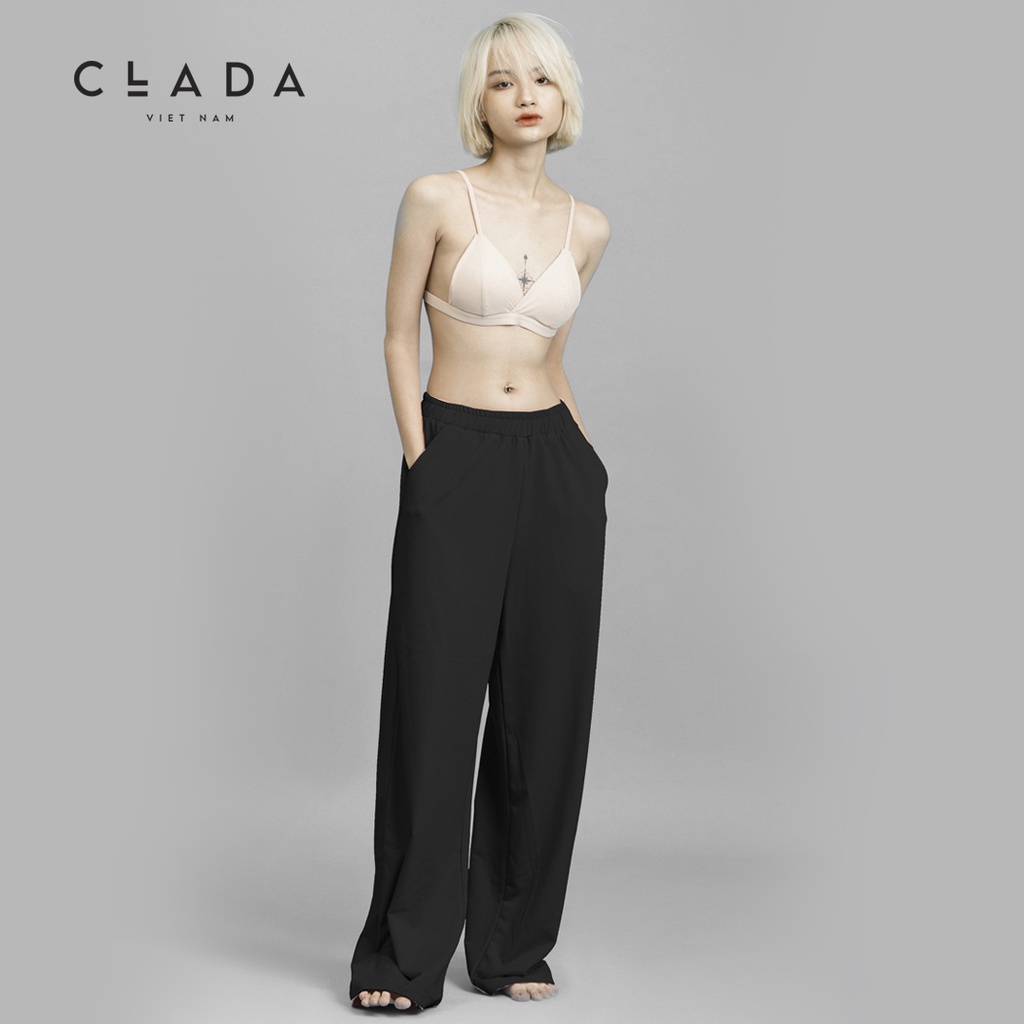 Quần dài chất nỉ dáng suông cho nữ