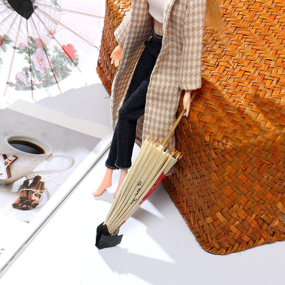 Dù Đồ Chơi Mini Màu Cầu Vồng Cho Nhà Búp Bê