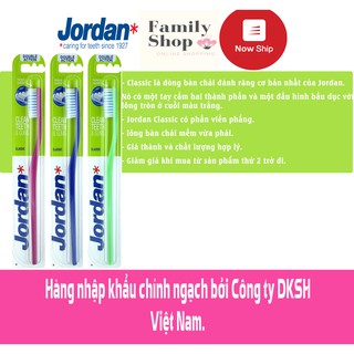 Bàn Chải Jordan Clean Teeth Double Action Lông Cứng