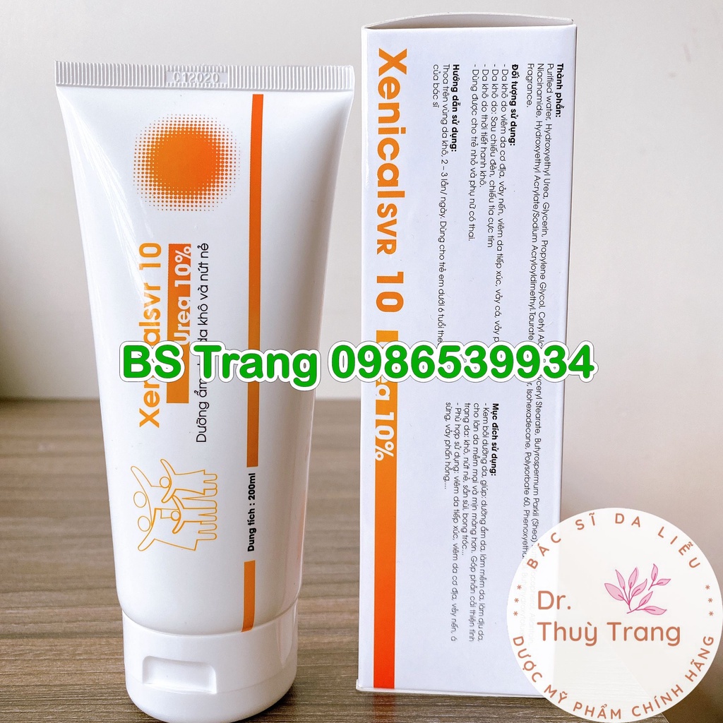 Kem dưỡng ẩm Xenicalsvr 10 200ml - BS Thùy Trang - Xenical SVR 10