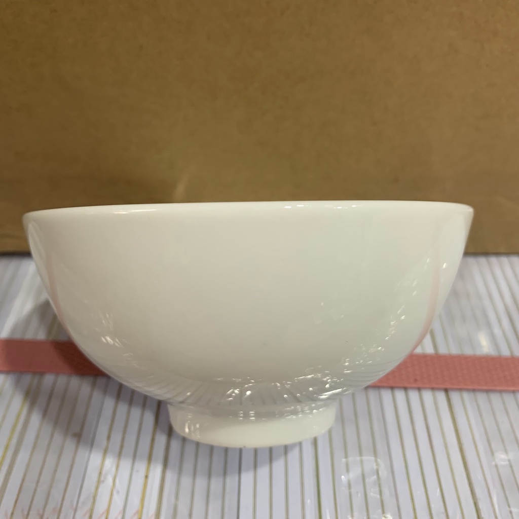 CHÉN SỨ MINH LONG 11.5cm TRẮNG NGỌC TRAI
