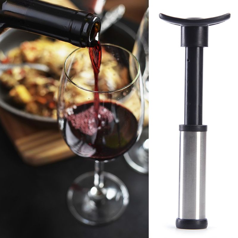 ✿ Nút Chặn Chai Rượu Hút Chân Không Giúp Tiết Kiệm Không Gian Tiện Dụng