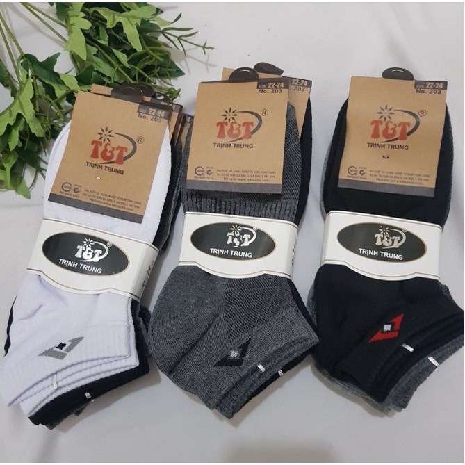 SET 5 đôi Tất nam cổ ngắn dệt kim kháng khuẩn cao cấp khử mùi hôi chân TATNAM08