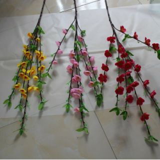 5 cành hoa đào đẹp dài 1m