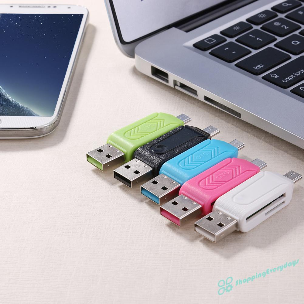 Đầu Đọc Thẻ Nhớ Usb2.0 Micro Usb Otg