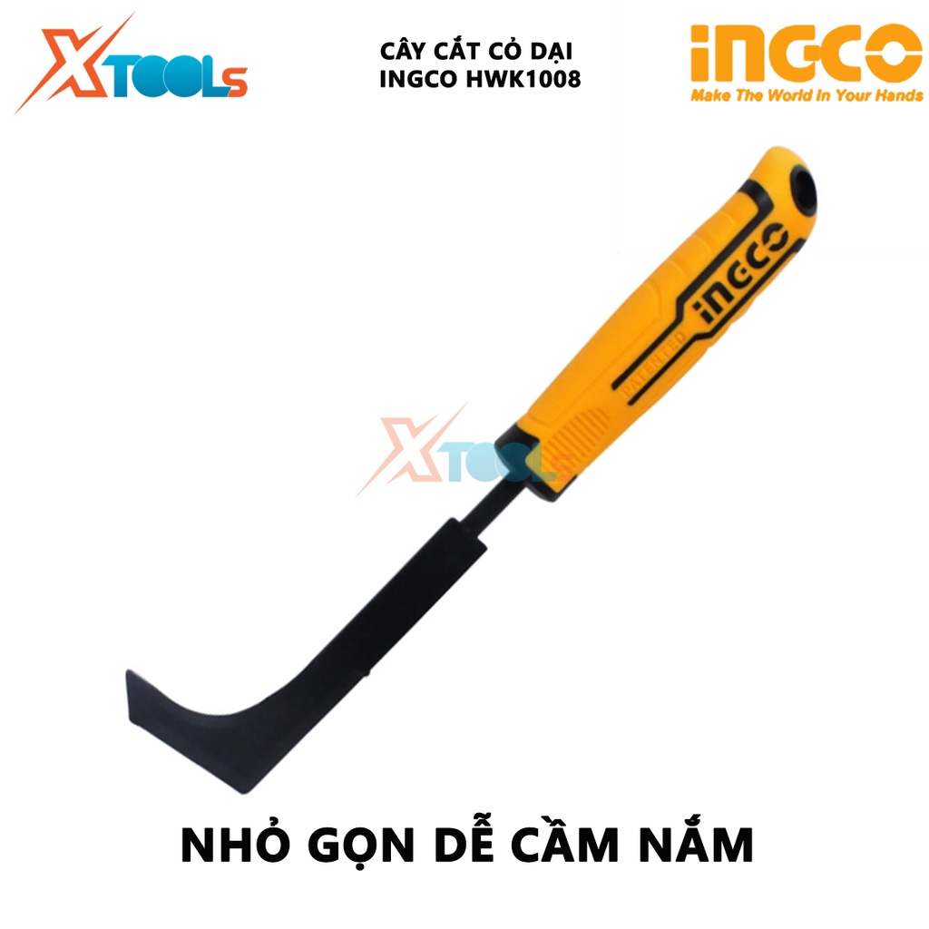 Cây cắt cỏ Ingco HWK1008 | lưỡi liềm cắt cỏ cầm tay