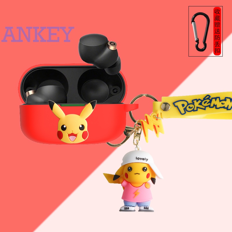 Sony WF-1000XM4 / WF-1000XM3 / WF-XB700 Case Vỏ Bảo Vệ Hộp Sạc Tai Nghe Sony Wf-1000Xm4 / Wf-1000Xm3 / Wf-Xb700 Bằng Silicon Trong Suốt Siêu Mỏng Chống Rơi