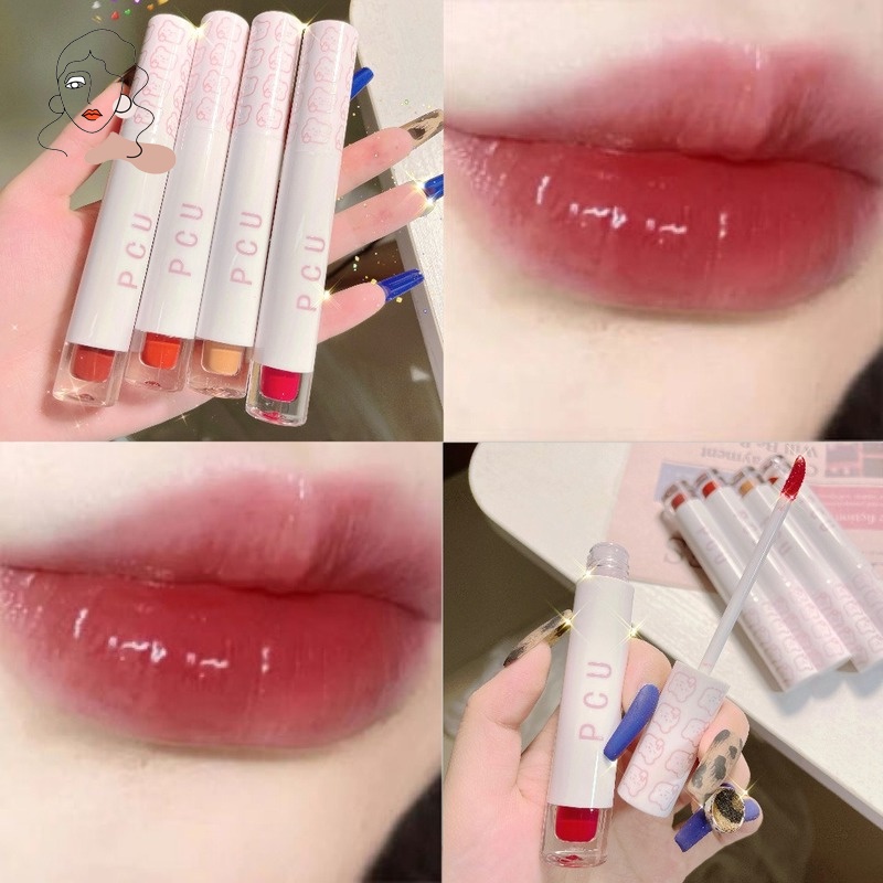 Son Bóng Dưỡng Ẩm Làm Đầy Môi Màu Trắng Sáng Bóng