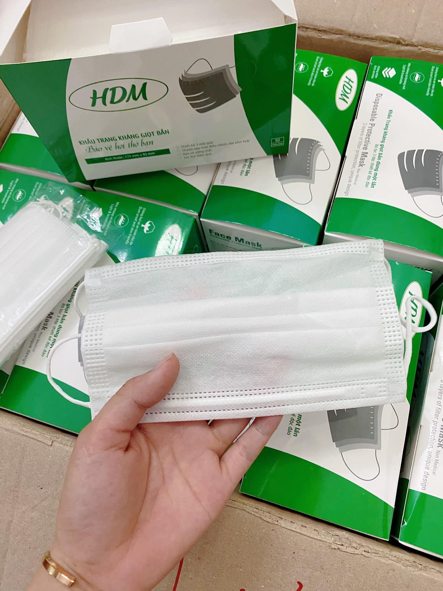 [GIÁ SỈ TOÀN QUỐC] Hộp 10 - 50 KHẨU TRANG HDM