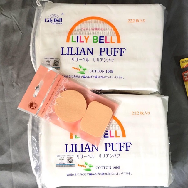 Bông tẩy trang Lily Bell