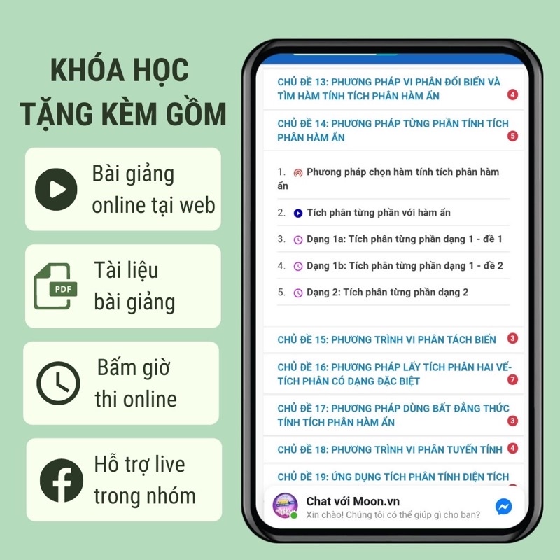 Sách ID Toán học - tuyển chọn 3000 bài tập tích phân và số phức