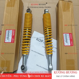 phuộc nhún giảm xóc sau xe Wave zx , wave nhỏ mầu vàng - Chính hãng honda (-10%)