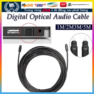 Dây cáp quang optical audio Kỹ Thuật Số Dài 1-3M