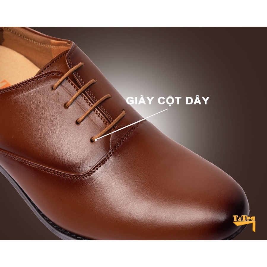 [ 6CM ] Giày Độn Nam T&amp;TRA S1008NB