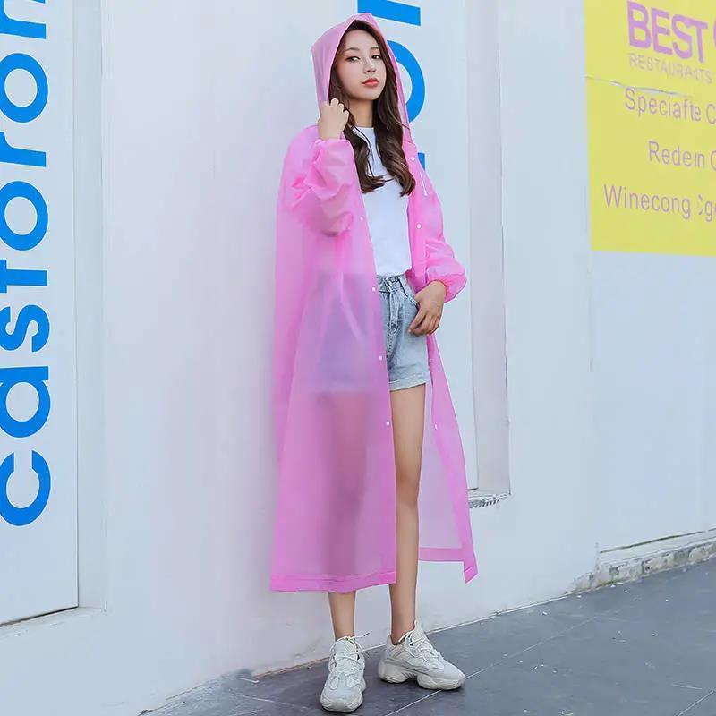 Áo Mưa Một Mảnh Dày Dặn Chống Nước Thời Trang Dành Cho Nam Nữ