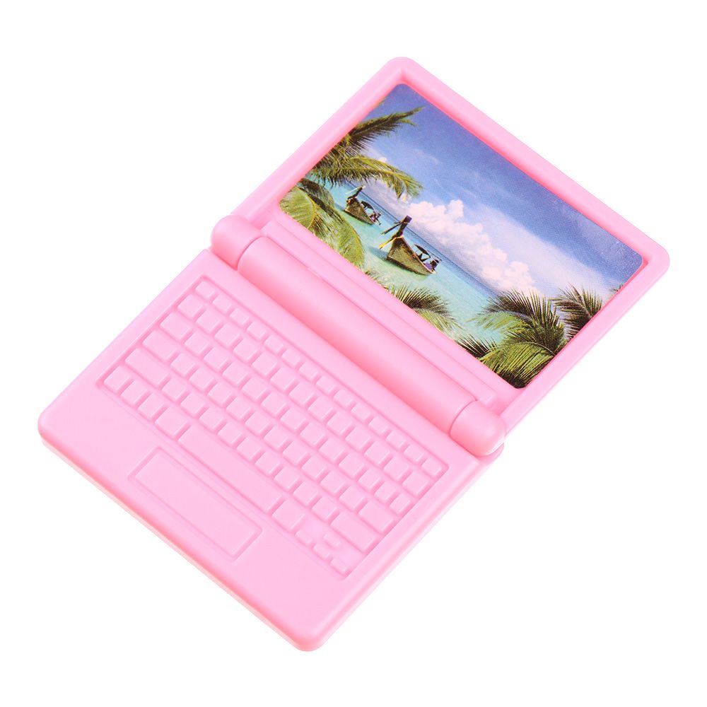 Máy Tính Xách Tay Mini Thời Trang Cho Búp Bê