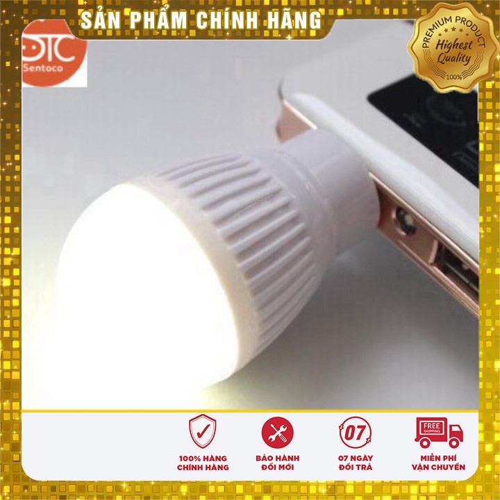 Bóng đèn LED mini cắm cổng USB , có thể cắm sạc dự phòng