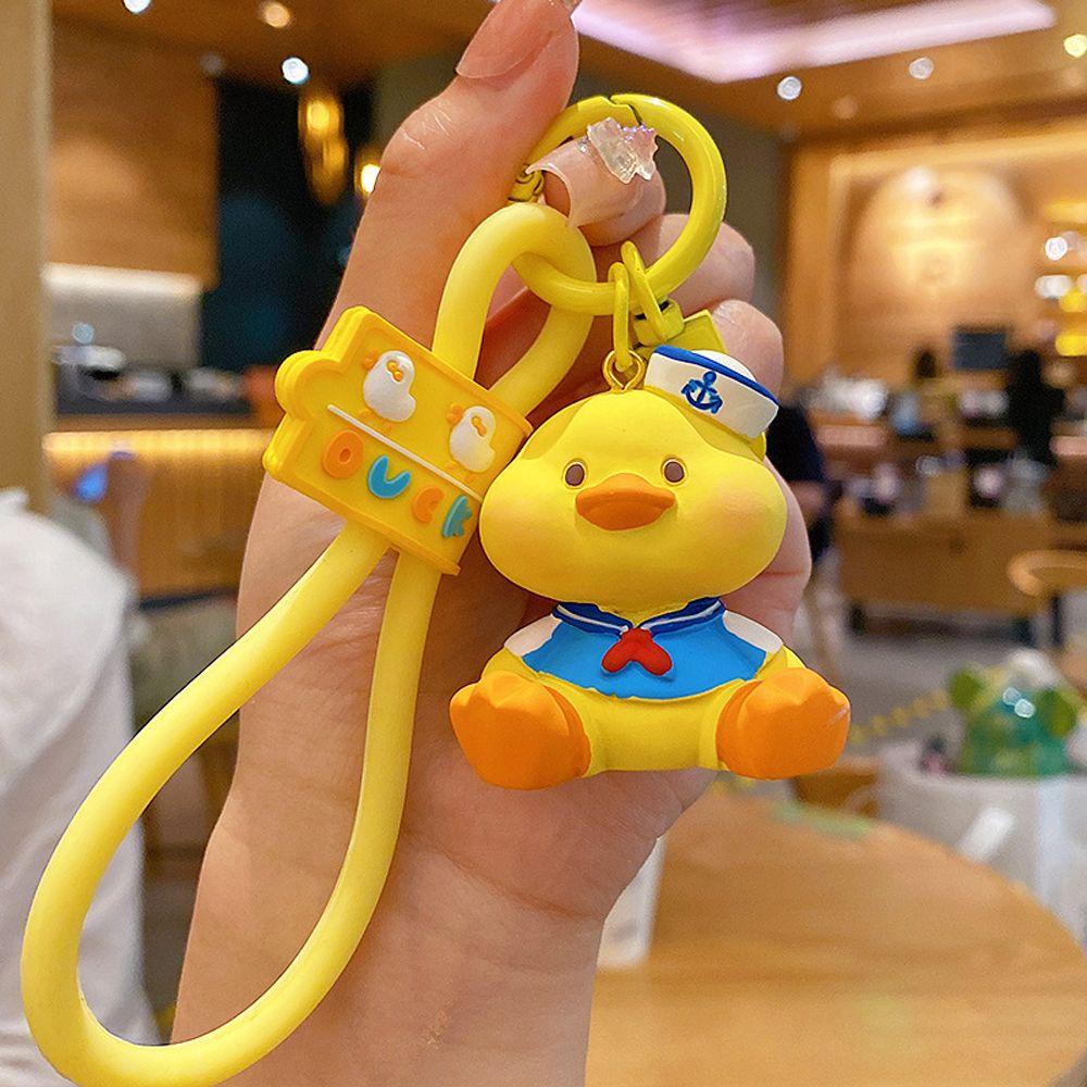 DARNELL Móc Khóa Hình Gấu Bằng Nhựa Resin Sáng Tạo Thời Trang