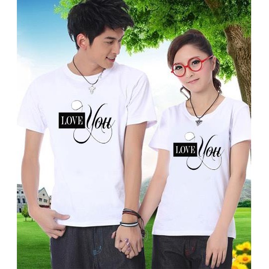 Áo đôi love you 150k/ 2 áo