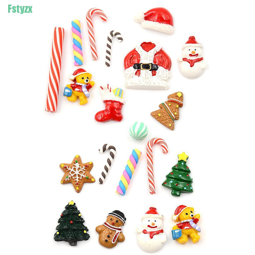 fstyzx 30Pcs 1:12 Dollhouse Miniature Food Home Craft Ornament Doll Dessert Kids Toy