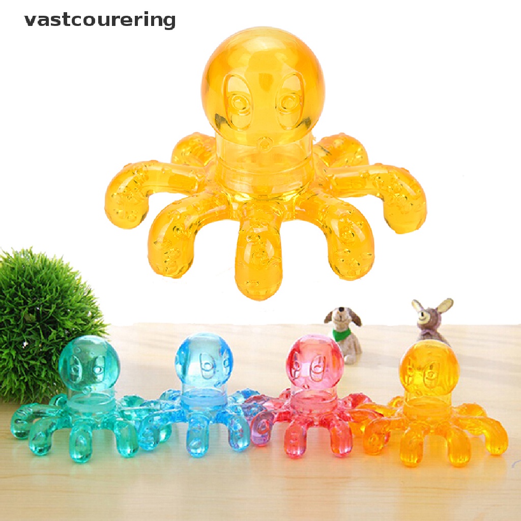 Dụng Cụ Mát Xa Cầm Tay Hình Bạch Tuộc Giúp Giảm Đau Lưng / Cơ Bắp