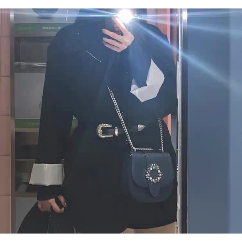 Thắt lưng hoa văn Y2K Unisex Nam Nữ độc đáo TL022 Meo shop - Dây lưng nịt quần Vintage retro 2.8cm cá tính