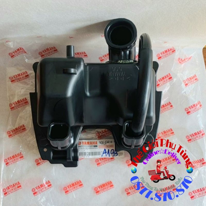 Bộ pô e (Bao tử) Sirius, Jupiter zin mới Yamaha Việt Nam - 5C6-E4410-10