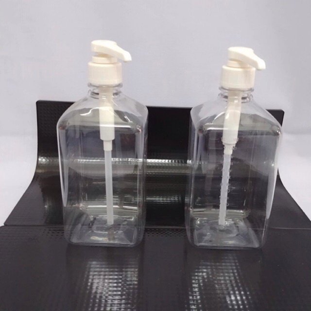 Bình bơm siro nhựa, bình siro thủy tinh có vòi định lượng 10ml