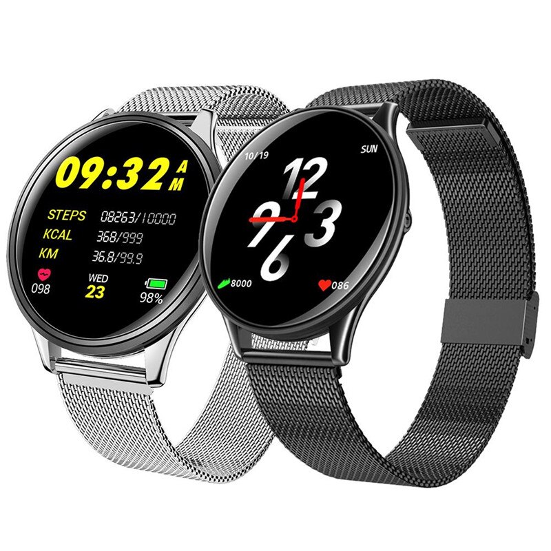 SN58 Smart Watch Men ip68 Waterproof Heart Rate Monitor Activity Fitness Tracker Men Women Smartwatch for Android IOS