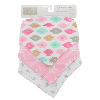 Yếm lau sữa ,Yếm giữ ấm, Yếm choàng cổ dùng cho bé khi ăn dặm Hudson Baby