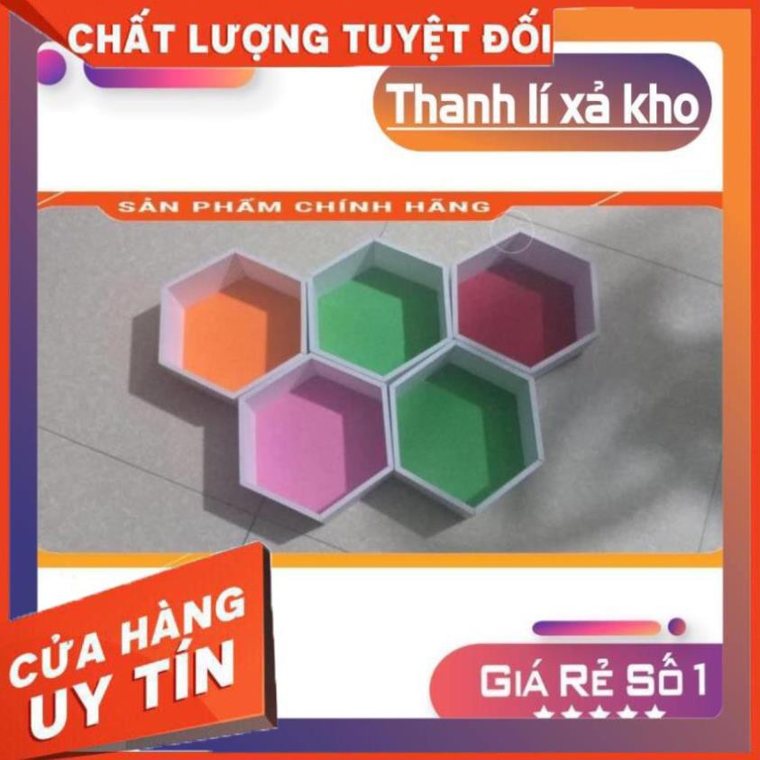 KỆ LỤC GIÁC KỆ TỔ ONG TREO TƯỜNG KỆ NGÔI NHÀ