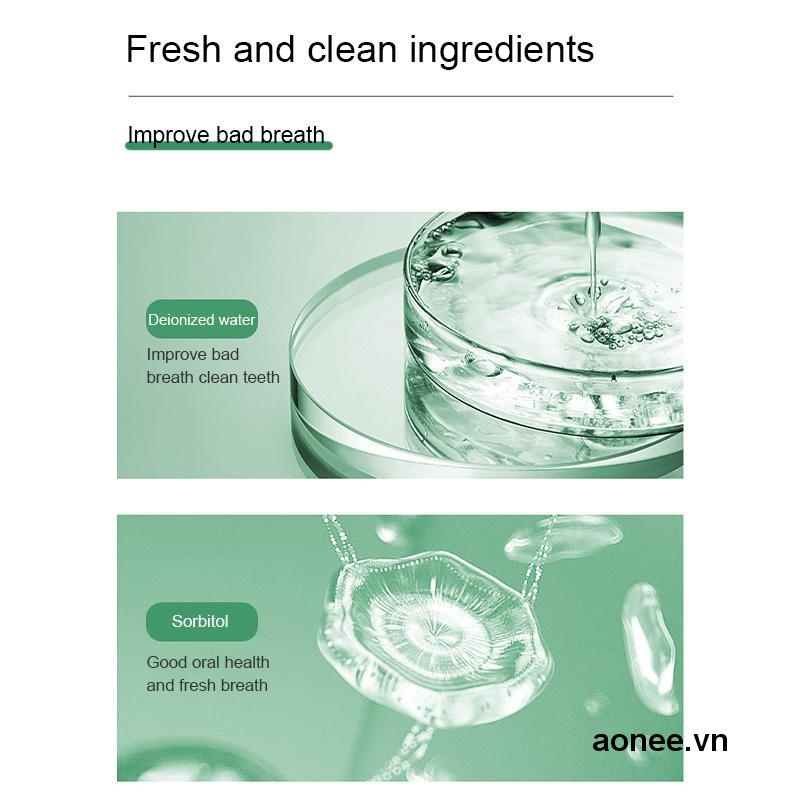 ✨✨Nước súc miệng  gói trắng răng giảm tình trạng ố vàng khỏe nứa lợi giảm hôi miệng Nội địa trung