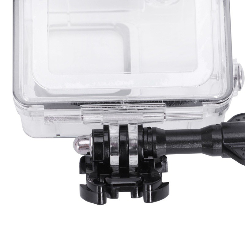 Ốp Bảo Vệ Chống Thấm Nước Kèm Giá Đỡ 45m Cho Gopro Hero7 Hero7