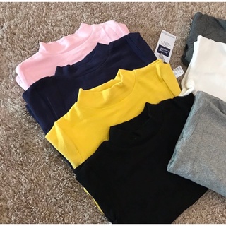 🌸size 1-5y ÁO CỔ 3 PHÂN CHẤT ĐẸP CAO CẤP l DÀY MỊN ẤM🌸Áo dài tay cổ 3 phân bé trai bé gái giữ nhiệt BÉ