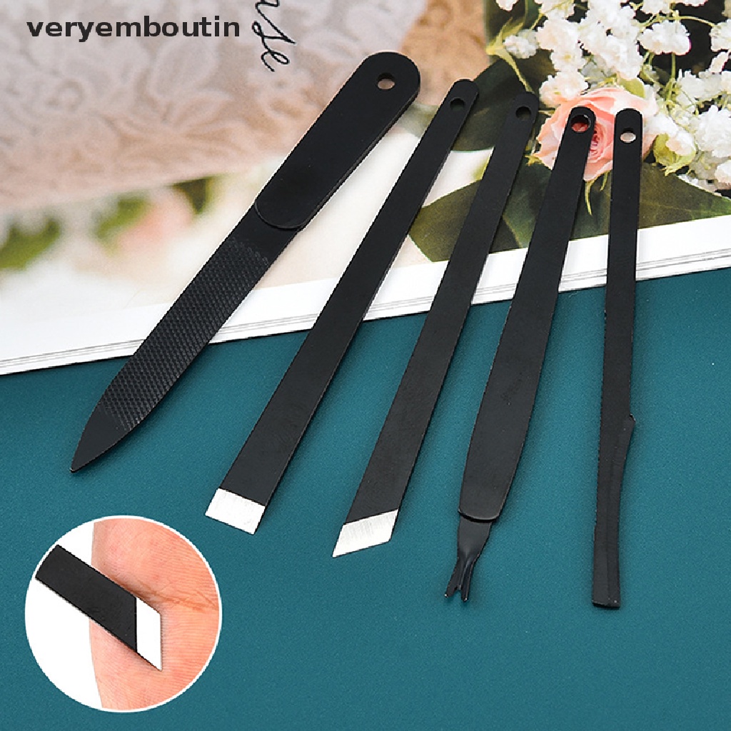 Set 5 Dụng Cụ Tẩy Tế Bào Chết Chăm Sóc Móng Tiện Dụng