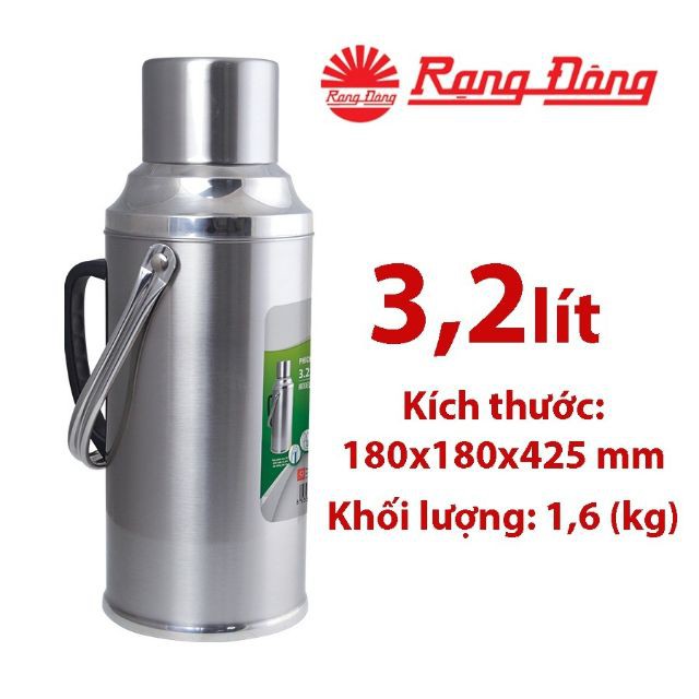 Phích đựng nước Rạng Đông Inox 3.2 lít RD 3240 ST1