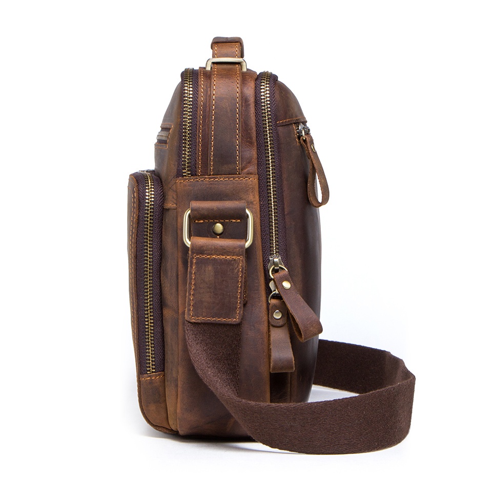 Hiram Túi Da Đeo Chéo Thời Trang Dành Cho Nam