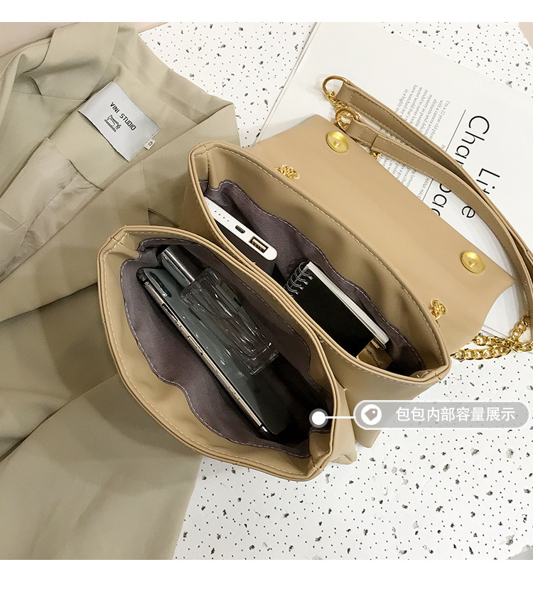 Túi xách đeo chéo màu trơn thời trang dành cho nữ IELGY